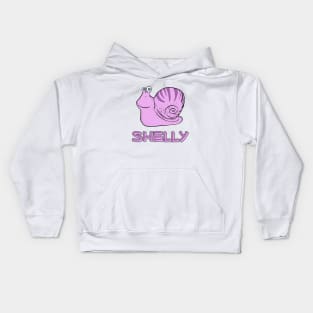 Shelly the snail Kids Hoodie